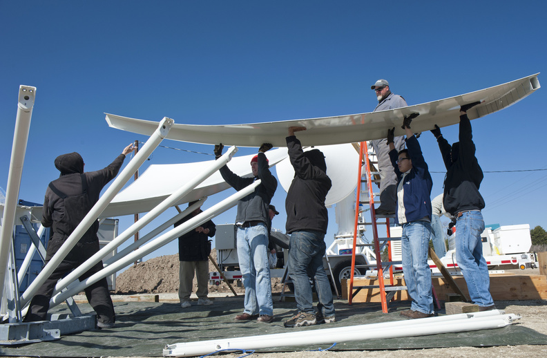 Students are afforded many opportunities during their studies at the Iowa Flood Center such as assisting with the Iowa Flood Studies - a ground validation campaign with the NASA.