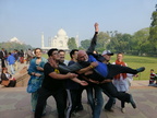 India Winterim- Marian Muste at the Taj Mahal