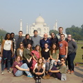 India Winterim- Group Taj Mahal