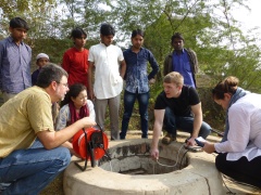 India Winterim- Testing Well Water